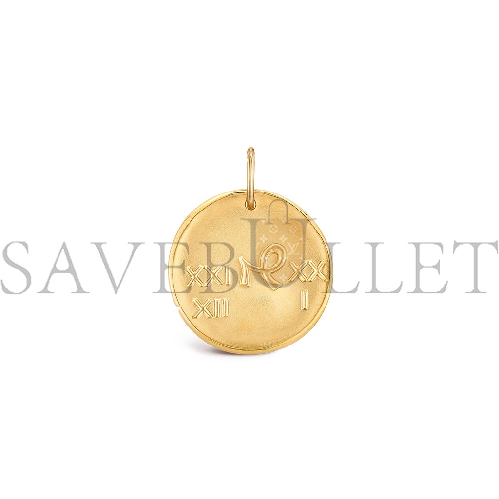 VAN CLEEF ARPELS ZODIAQUE MEDAL CAPRICORNI (CAPRICORN) - YELLOW GOLD  VCARP7SR00